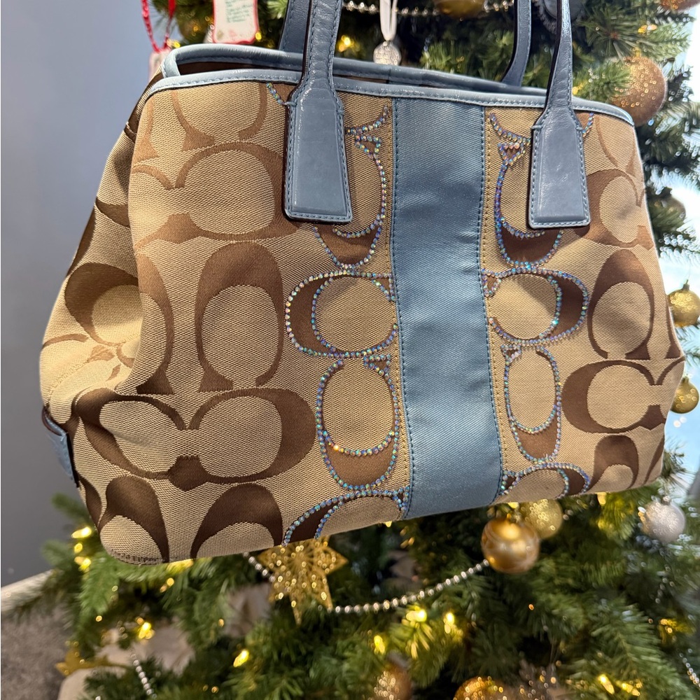 The Carryall F13533 No.j0969 Signature Stripe Kisslock shoulder bag - Picture 3 of 15